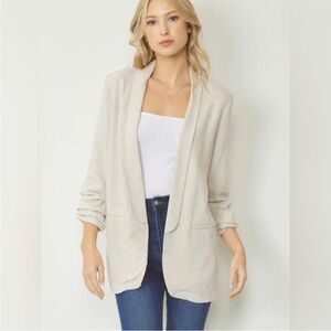 Women's Cream Blazer
